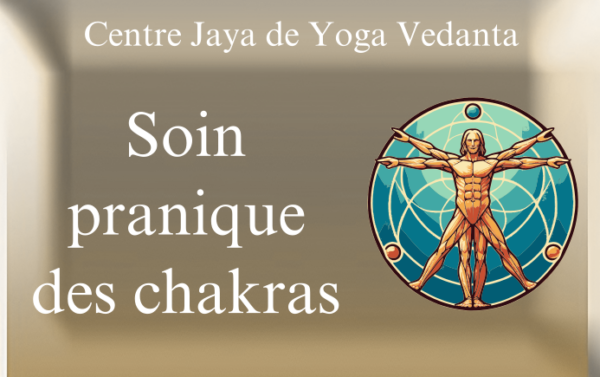 Carte d'illustration pour le Soin pranique des chakras